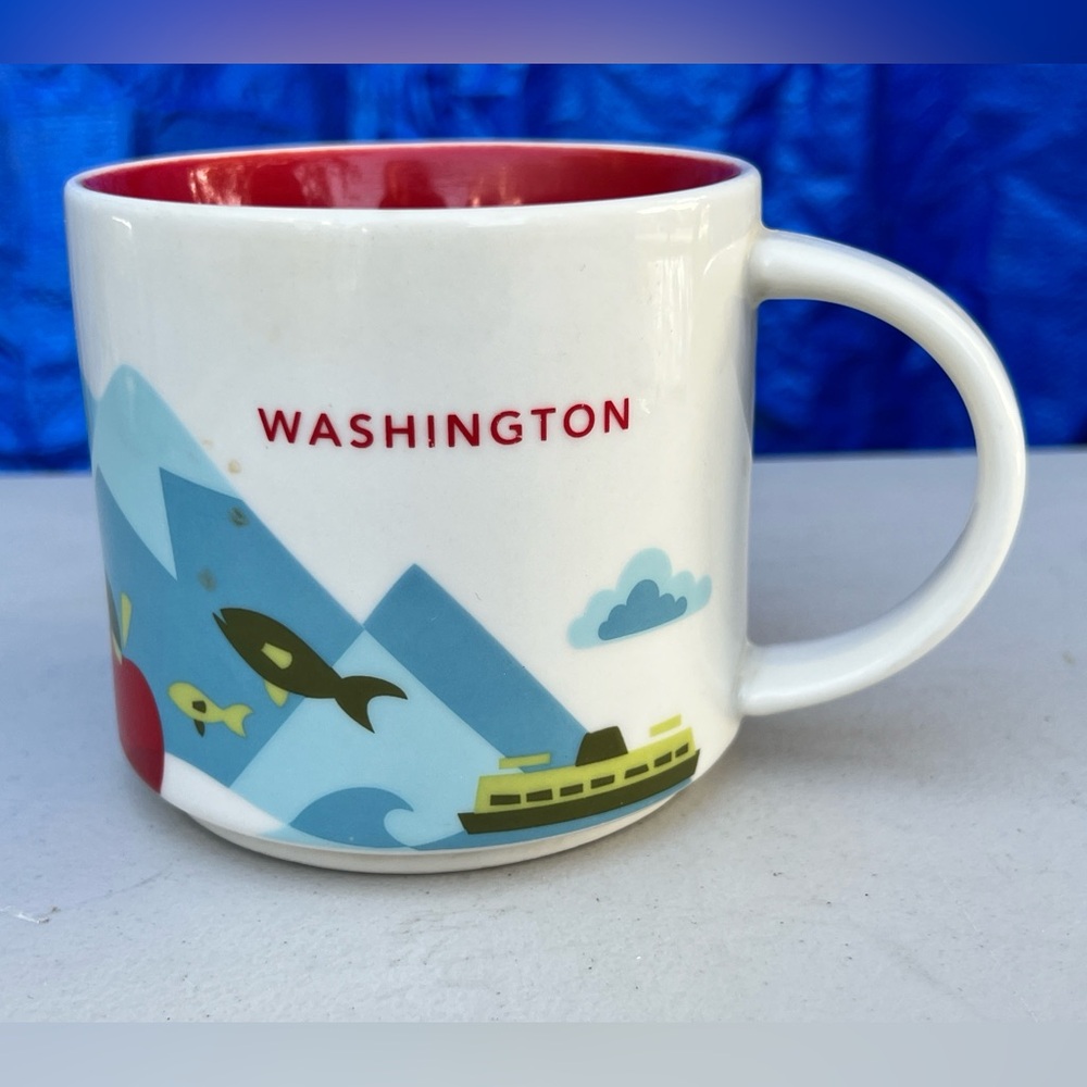 Starbucks Washington Mug - You are here series. No chips or cracks